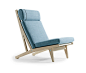 GE 375 High Back Easy Chair by Getama Danmark | Lounge chairs