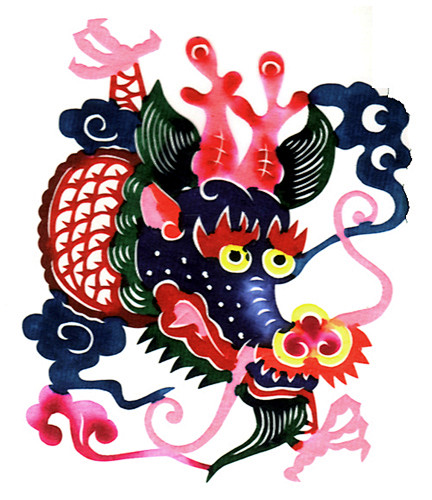 剪纸龙