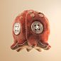 Behance 上的 Stuffed Magical Creatures