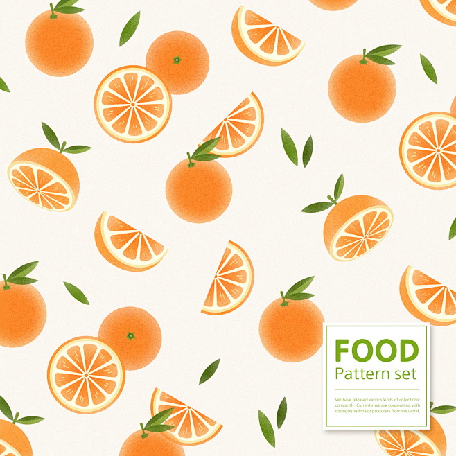 切片橙子 缤纷香橙 白色背景 水果美食图...