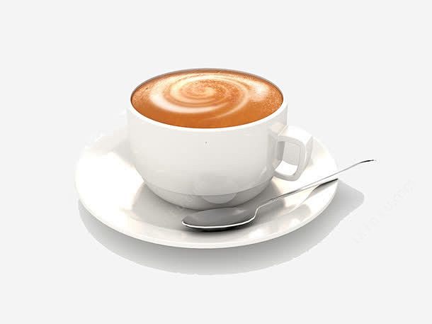 白色咖啡杯高清素材 coffee 勺子 ...