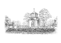 Landscape architecture sketches : Visualizations/Sketches