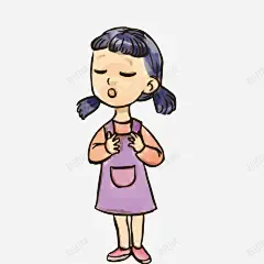 卡通水彩手绘唱歌的女孩矢量图高清素材 页面 设计图片 免费下载 页面网页 平面电商 创意素材 png素材