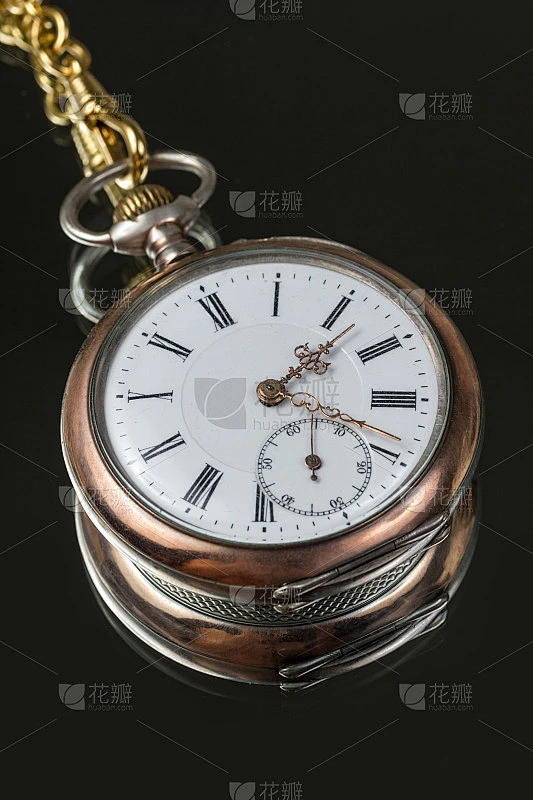 又旧又漂亮的怀表素材-花瓣网