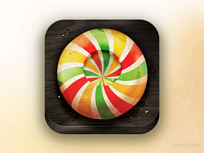 寿司等app应用图标设计欣赏