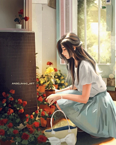 Vicky语桐采集到插画师 Sam Yang