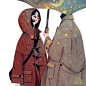 洒下星光_游轶__插画师作品_涂鸦王国gracg.com