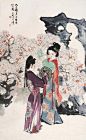 刘旦宅的仕女