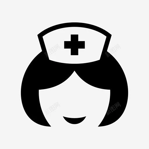 护士医生人图标 标志 UI图标 设计图片 免费下载 页面网页 平面电商 创意素材图片_咯go单位图标图片素材-花瓣网