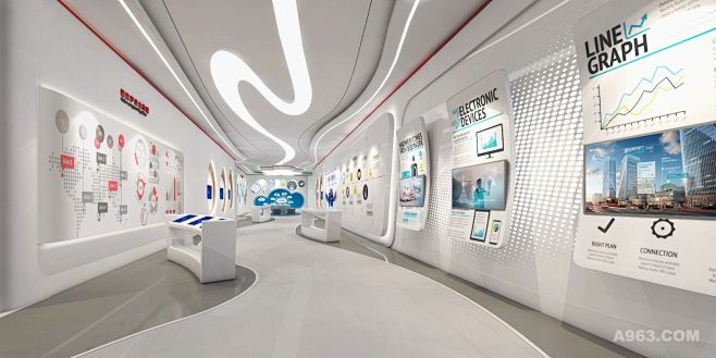 科技企业展厅设计 - 展示空间 - 第3...