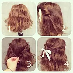 美发_设计_人物_卷发_发型_美女_编发_头像_壁纸_教程 #美发#