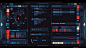 Flight Controller – Sci-fi device and FUI concept : A first personal work I have done in 2018. Flight Controller – is a futuristic fictional remote controlling device for a military drone, containing two parts – main block with a smaller screen and button