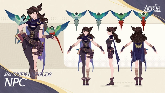 AFK Journey: SKIN and NPC-花瓣网