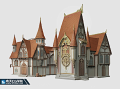 迷人的撒哈拉采集到原画建筑