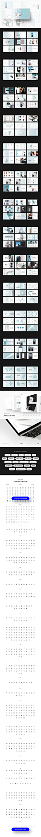 时尚简约ppt素材模板 STYLE Keynote Template