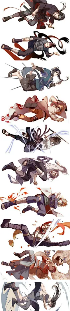 #火影忍者# 英姿飒爽！！╮(╯▽╰)╭