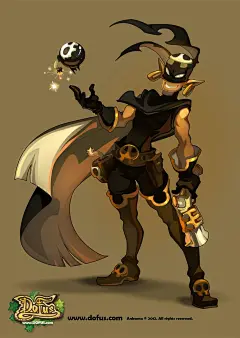DOFUS World class Characters, Kim Ettinoff : This is all Vector... made with flash except with the dog race.
My long Suffering work designing the World class characters for DOFUS 2.0 back in the day and over theses years, till my last take with the Ougina