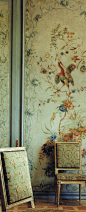 matching #verdigris panelling and chairs...