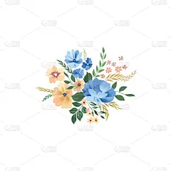 花束,式样,背景,边框,分离着色,可爱的,白色,华丽的,花,问候