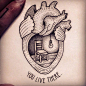 These are the 25 most artistic and original heart tattoos i've ever seen - Blog of Francesco Mugnai: