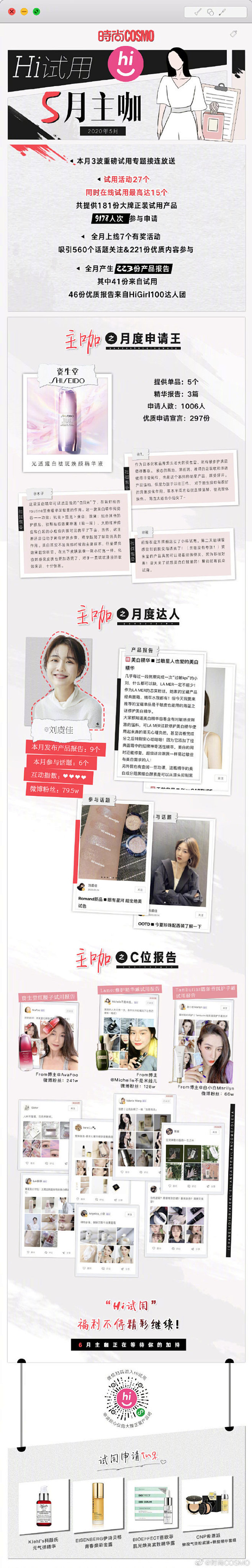 #Hi试用#5月太闪耀，全月三次专题策划...