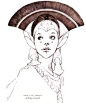 Design for Queen Amidala by Ian McCaig. ✤ || CHARACTER DESIGN REFERENCES | キャラクターデザイン • Find more at https://www.facebook.com/CharacterDesignReferences if you're looking for: #lineart #art #character #design #illustration #expressions #best #animation #dr