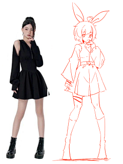 旺雪饼仔采集到服饰