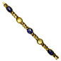 A Beautiful Blue & Yellow Sapphires Bracelet by Bulgari