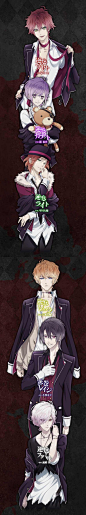 Diabolik Lovers... i don't get why Reiji is smiling... he should be making a serious/condescending face.