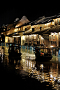 城市夜景 街道建筑 风景 旅行 场景