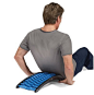 【脊背按摩器】
这款按摩器设计成脊柱的自然弧度
通过多个节点按摩和舒展脊柱，
来缓解背部肌肉疲劳与疼痛；
对于改善体态和恢复变形椎骨有显著的效果；