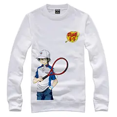 两件包邮流行体育动漫 网球王子 龙马人物简约时尚 无帽卫衣