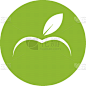 apple logo icon design