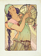 慕夏（mucha）——《莎乐美》1897