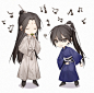 #六爻priest# 我的白月光六爻，我的心肝鸣潜
感觉画的还不是很上手，，加油加油 ​​​​