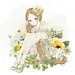 传两张旧图~-mioÖ.Ö_少女,清新,森系,鹿,森林,幻想_涂鸦王国插画