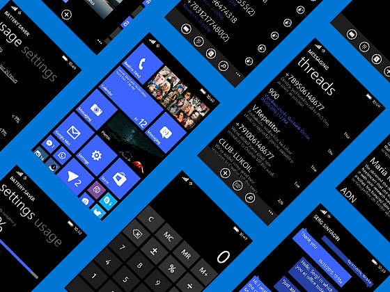 Windows Phone 8.1 界面...