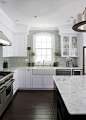 国外24个白色开放式厨房设计装修效果图大全2014图片