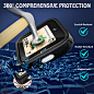 Amazon.com: Snyeest 2-Pack Compatible with Syncup Kids Watch Screen Protector, Hard PC Overall Protective Case Bumper Tempered Glass Cover Accessories for T-mobile Sync up Kids Watch,Black+Blue : Cell Phones & Accessories