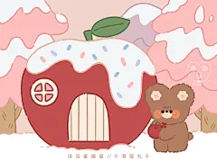 卡通 ipad壁纸 圣诞节 苹果 cr:湯猫丸子