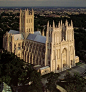 Washington National Cathedral in Washington DC. A must see while visiting our beautiful nations capital! Take a tour, the very best time is spring! Make reservations for tea on Tues & Wed in the tower! http://www.nationalcathedral.org/visit/