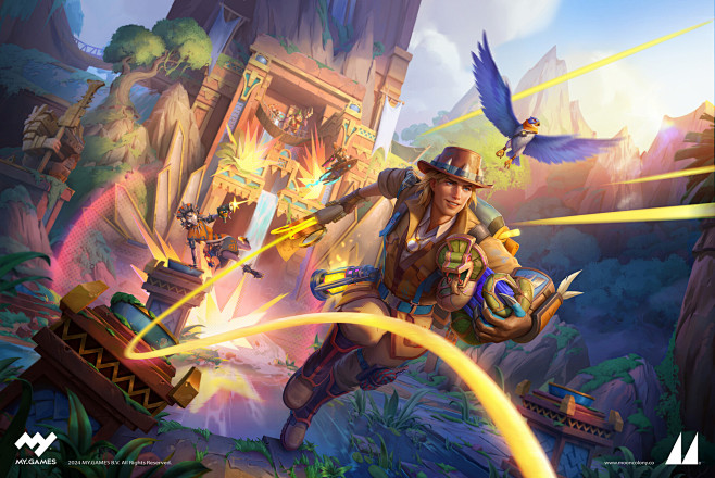 HAWKED | Key Art