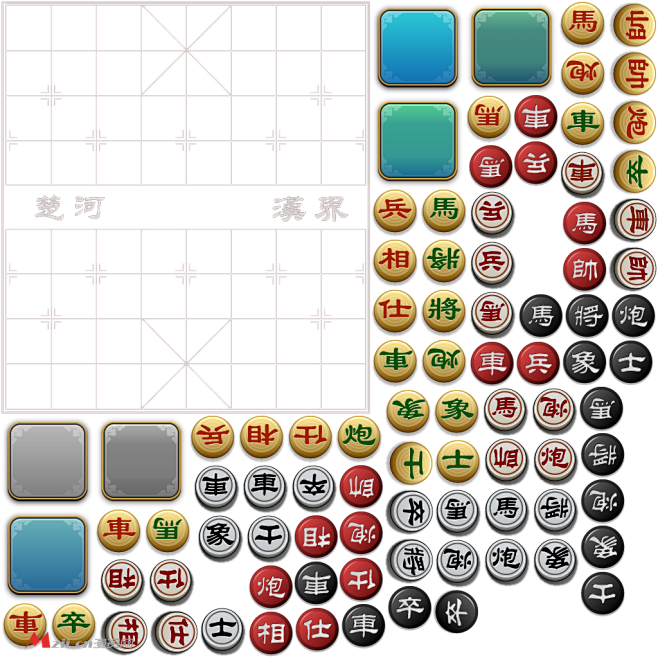 多乐象棋ui素材下载