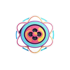 React徽标贴图贴纸