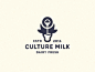 奶香四溢！20款牛奶元素Logo设计 - 优优教程网