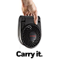 Amazon.com: Honeywell HTF090B Turbo on the Go Personal Fan, Black: Home & Kitchen