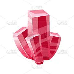 石头,红色,水晶,贵重宝石,商务,计算机,几何形状,飘然,自然美,复古