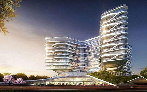 #futuristic #hospita...