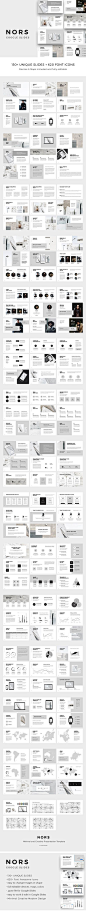 NORS - Google Slides Minimal Template - Google Slides Presentation Templates