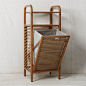 Bamboo Laundry Hamper, Ritz modern bathroom storage